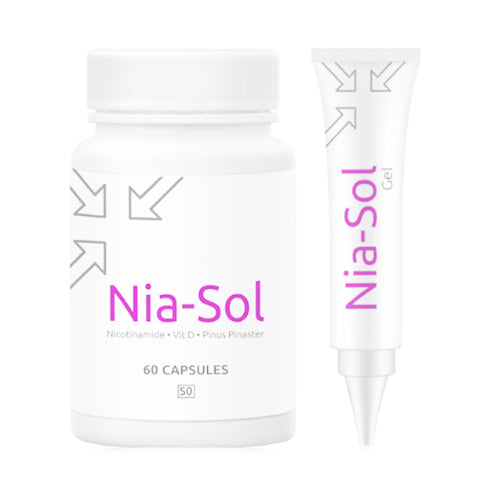 Nia-Sol Capsules and Gel